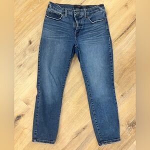 Lucky Brand Dark Blue Ankle Jeans